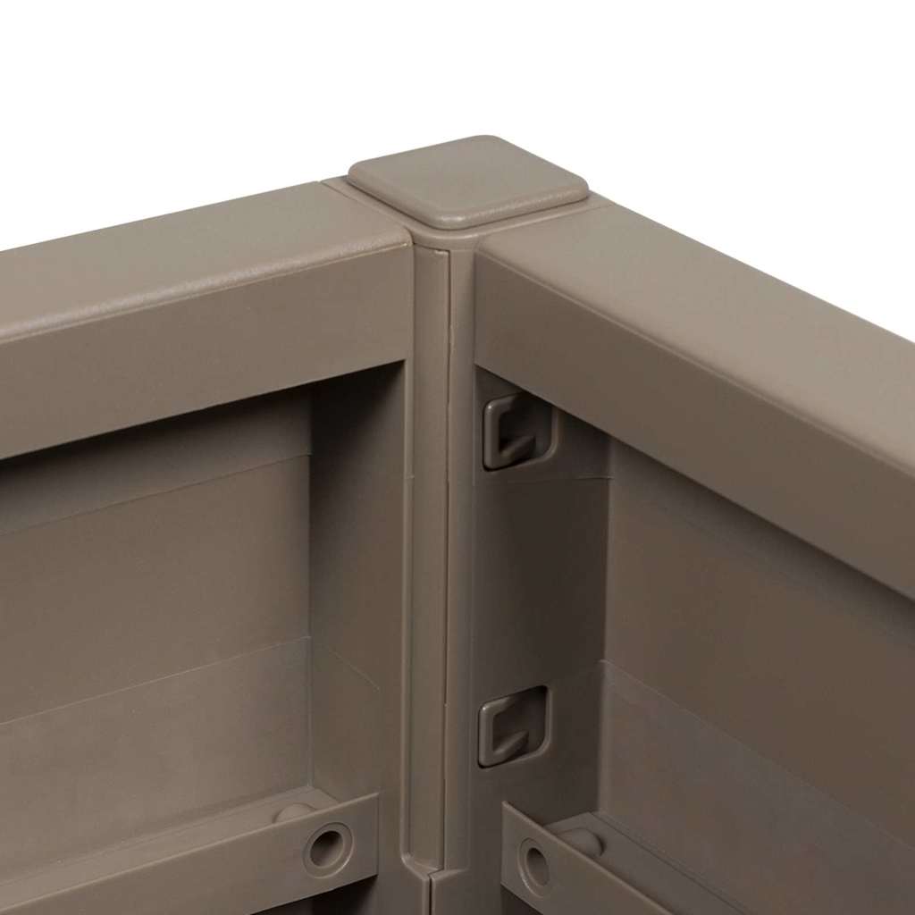Garden Planter Grey 36 x 36 x 35 cm Polypropylene