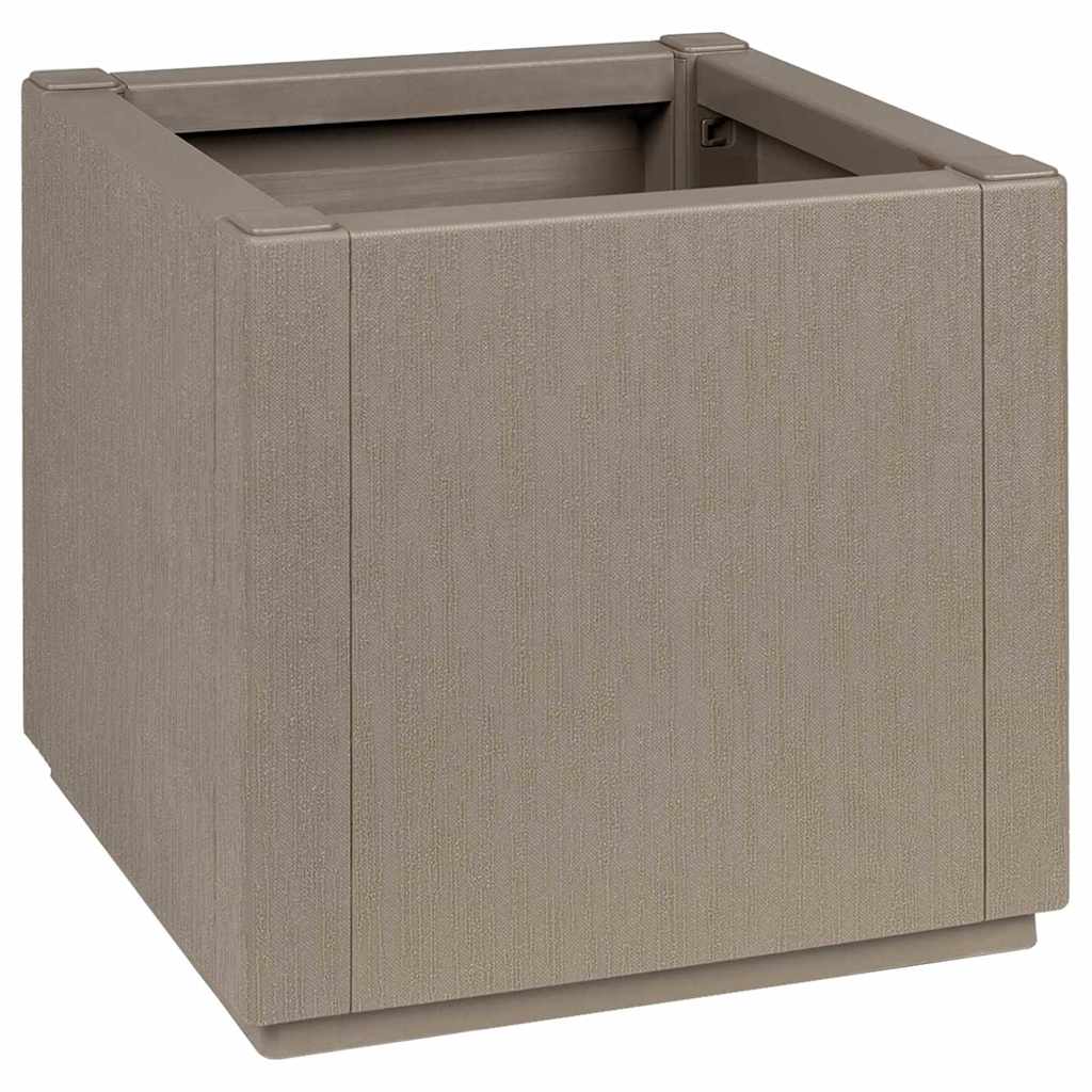 Garden Planter Grey 36 x 36 x 35 cm Polypropylene