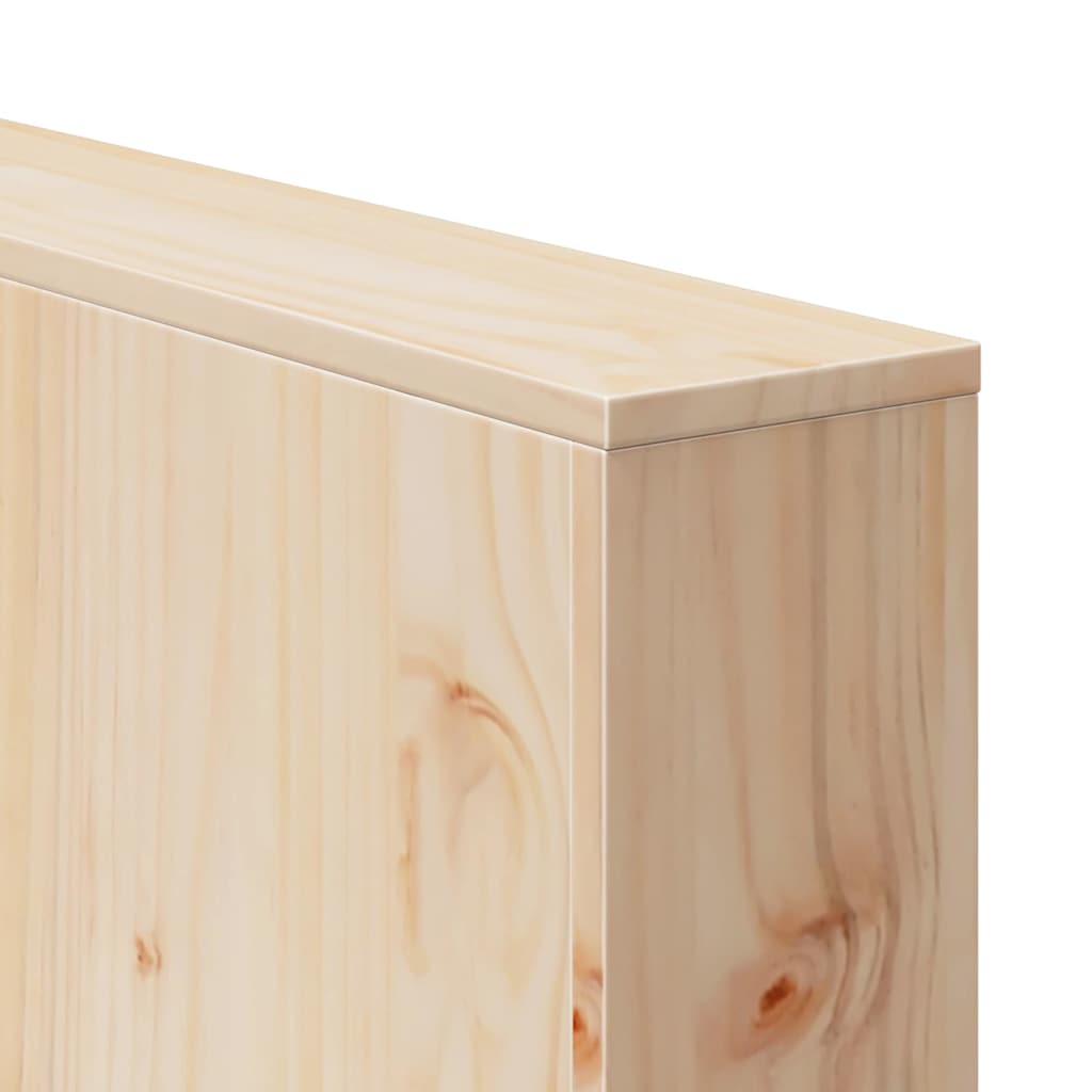 Garden Sofa Brown 185.5 x 60 x 62 cm Solid Pine Wood