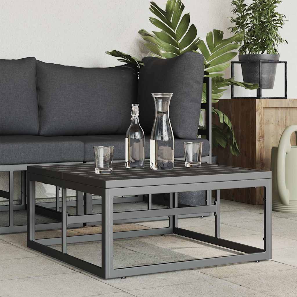 Outdoor Furniture Black Aluminium