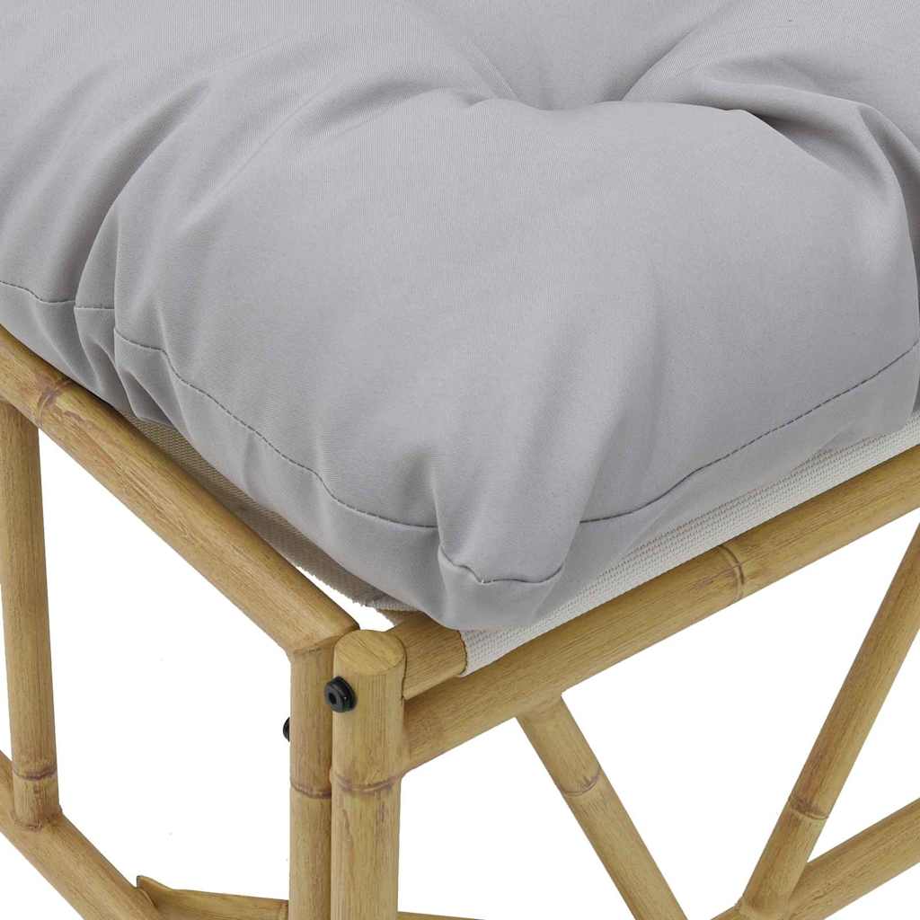 Garden Bench Light grey 110 x 75x 71 cm Steel