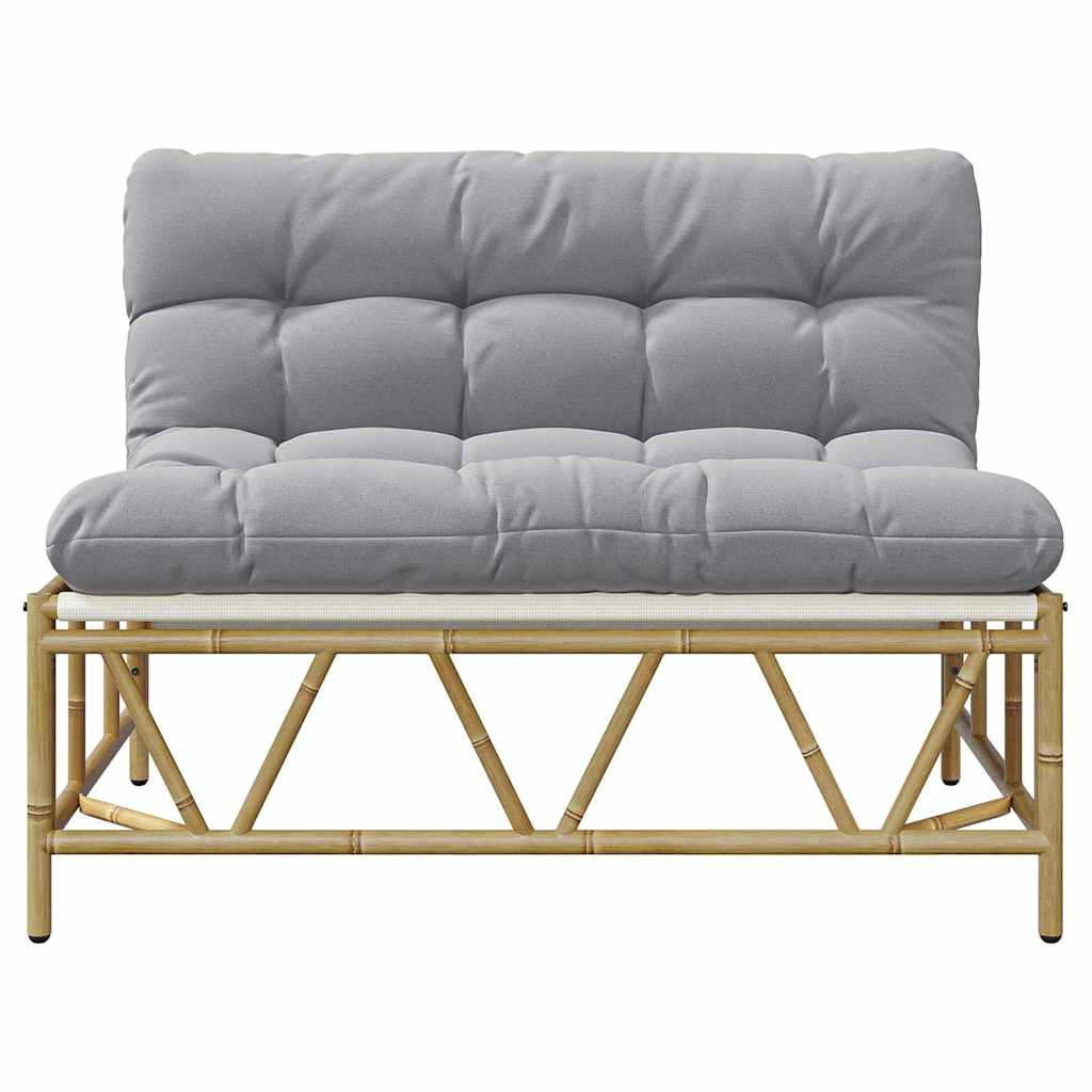 Garden Bench Light grey 110 x 75x 71 cm Steel