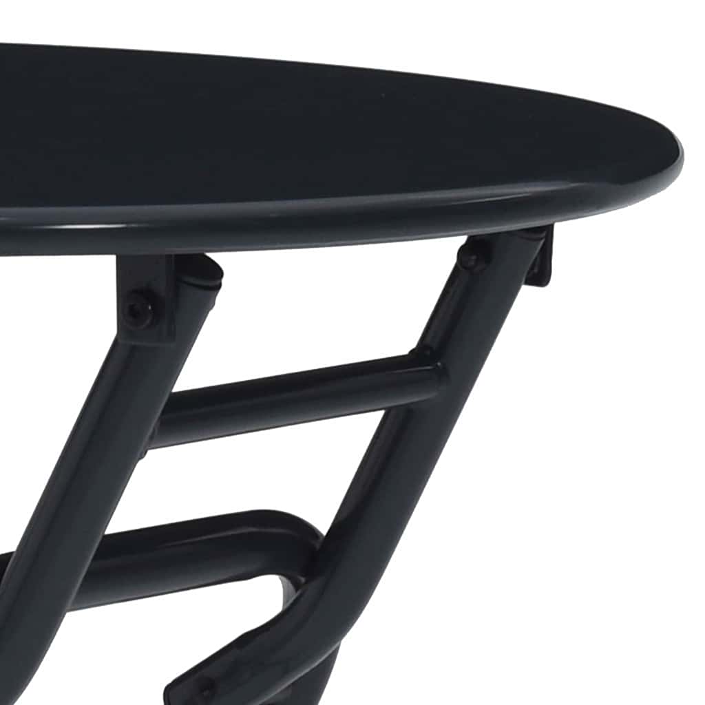 Garden Table Folding Anthracite 50 x 50 x 72 cm Steel