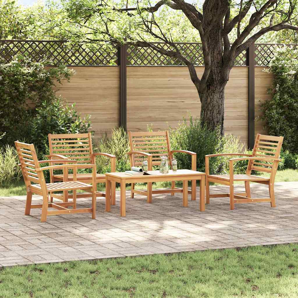 Garden Sofa Set Natural Solid teak wood