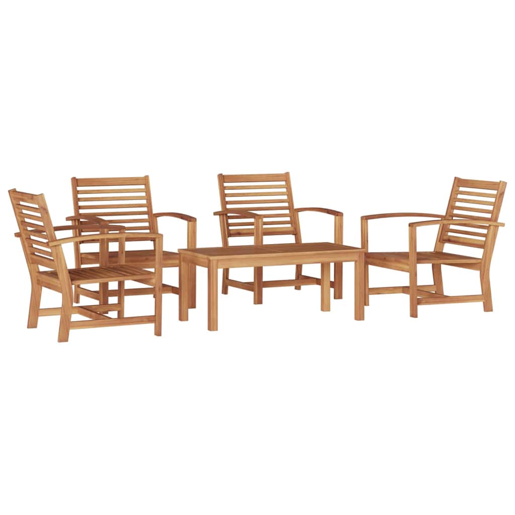 Garden Sofa Set Natural Solid teak wood