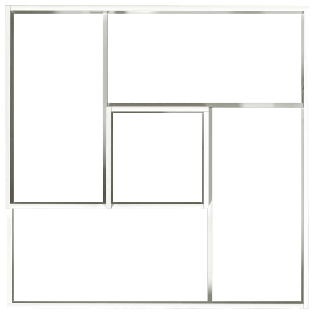Garden Planter White 100 x 100 x 50 cm Steel