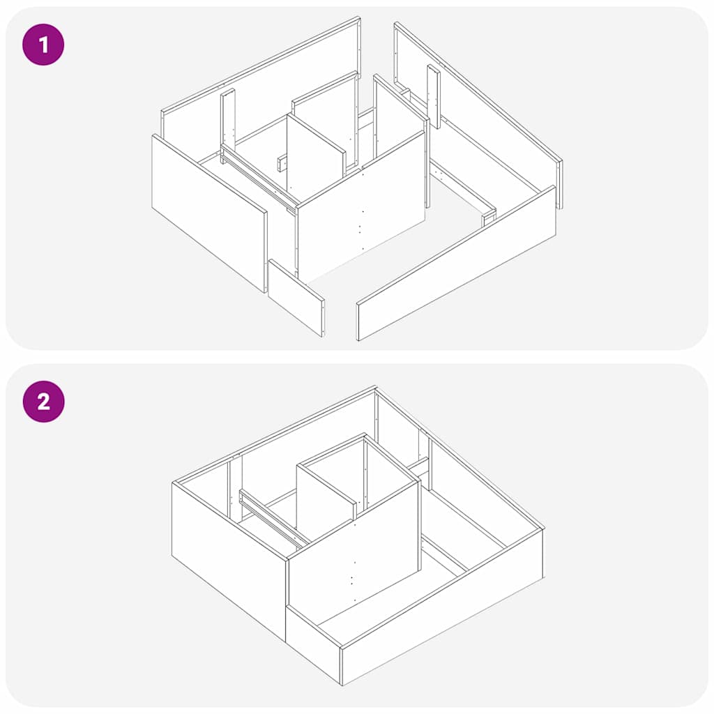 Garden Planter Anthracite 100 x 100 x 50 cm Steel