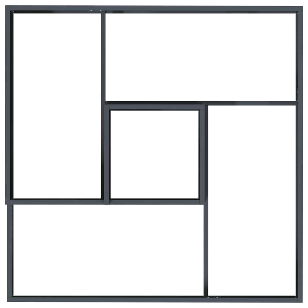 Garden Planter Anthracite 100 x 100 x 50 cm Steel