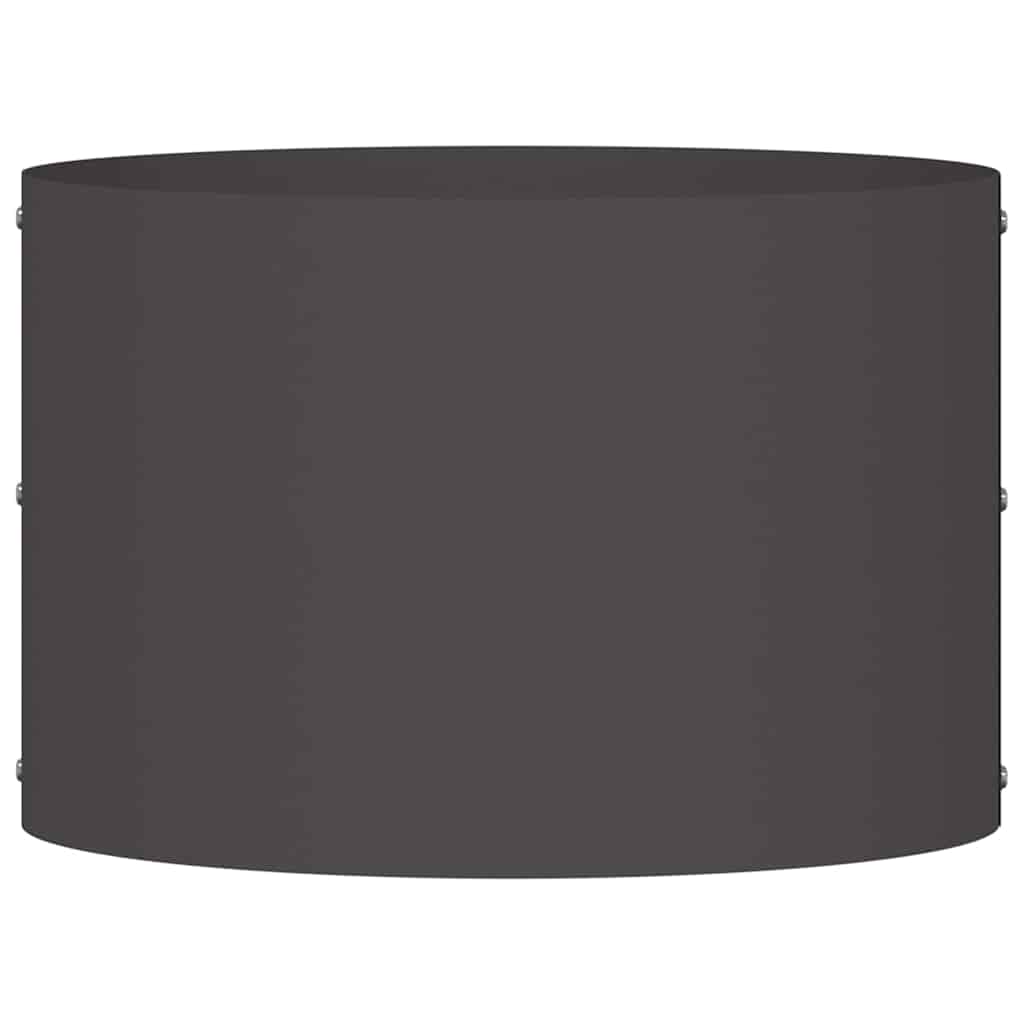 Garden Planter Black 30 x 30 x 20 cm Steel