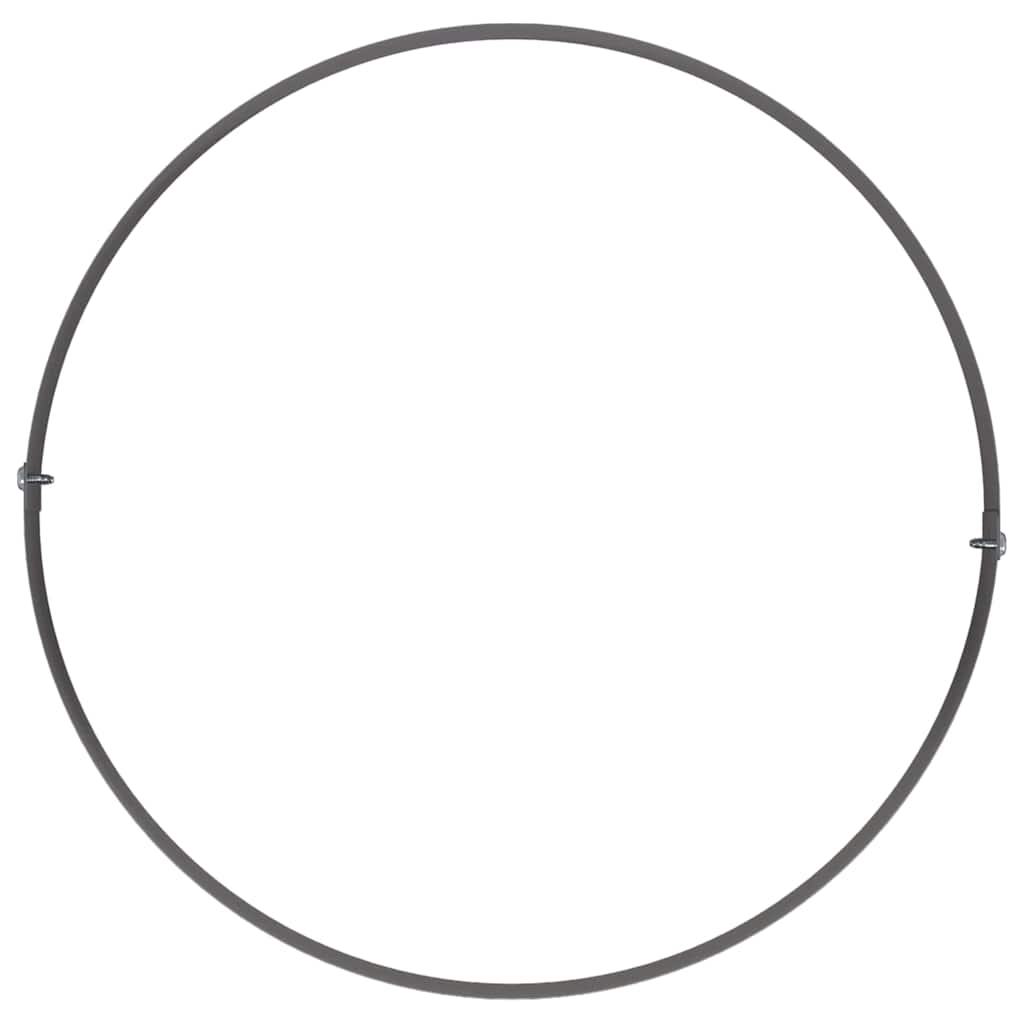 Planter Ring Black 30 x 30 x 20 cm Cold-rolled Steel