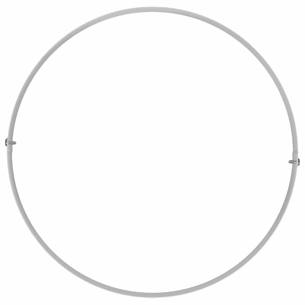 Planter Ring White 30 x 30 x 20 cm Cold-rolled Steel