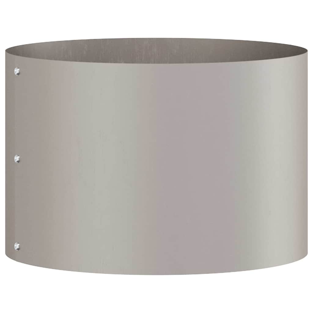 Garden Planter Brown 30 x 30 x 20 cm Weathering Steel