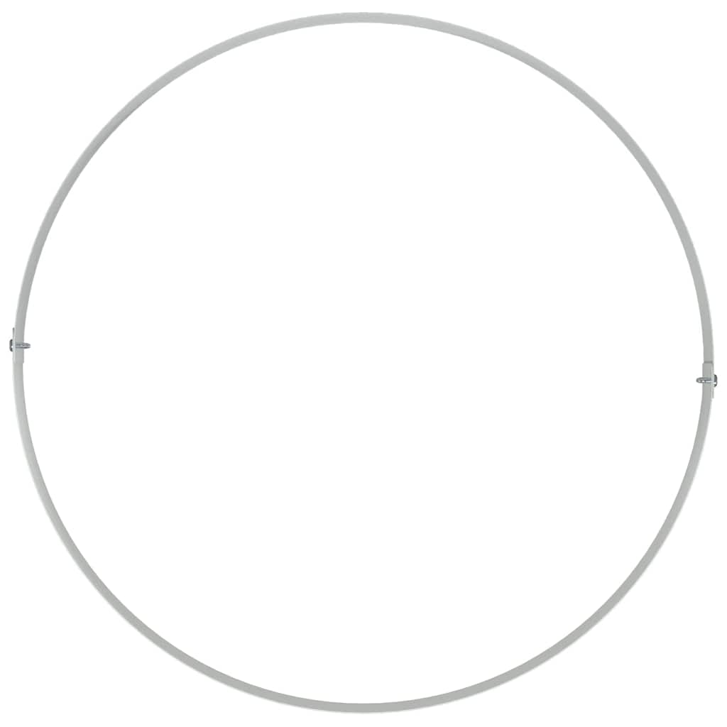 Garden Planter White 40 x 40 x 20 cm Steel