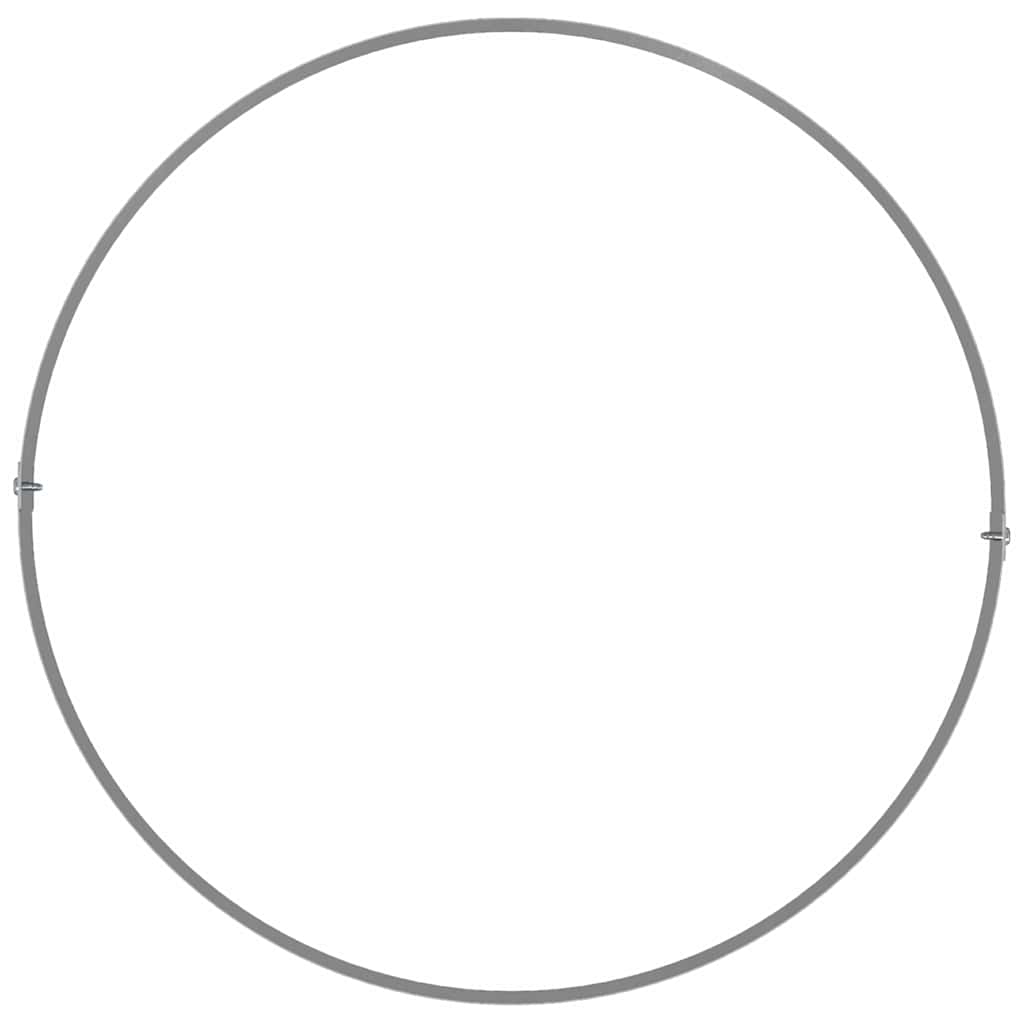 Garden Planter Silver 40 x 40 x 20 cm Galvanised Steel