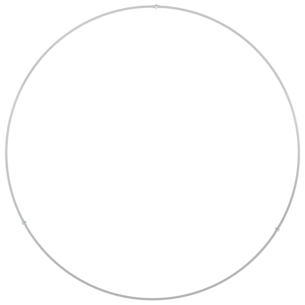 Garden Planter 5 pcs White 80 x 80 x 20 cm Cold-rolled Steel