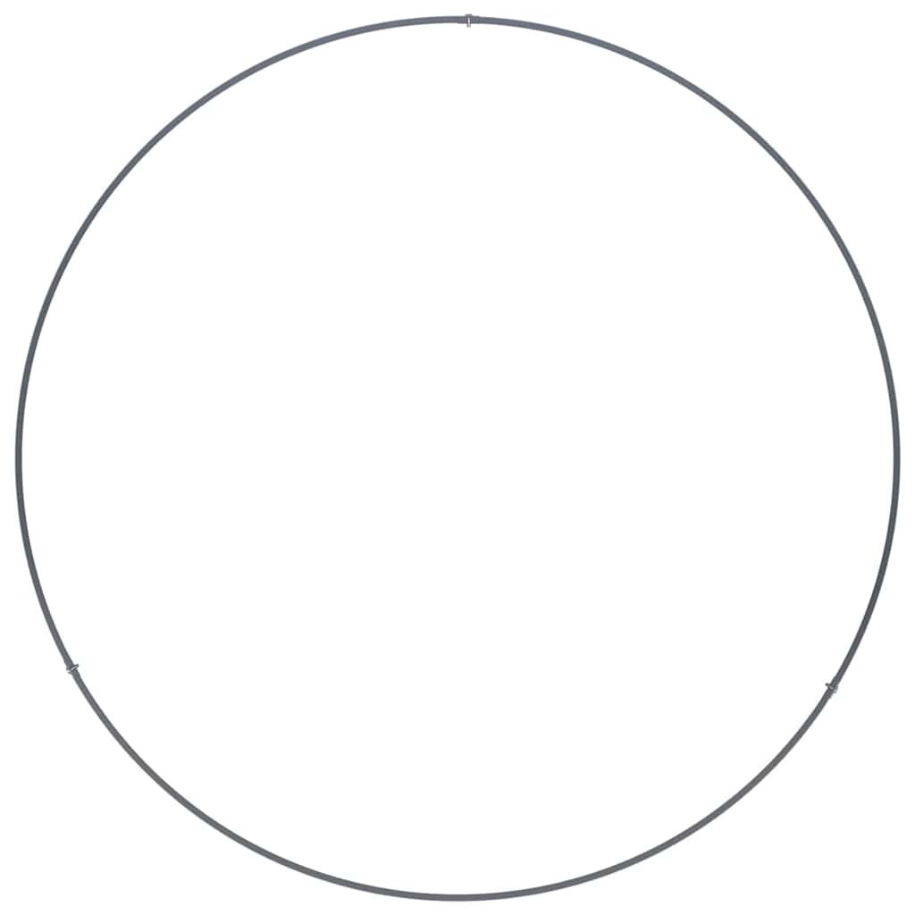 Garden Planter 5 pcs Anthracite 80 x 80 x 20 cm