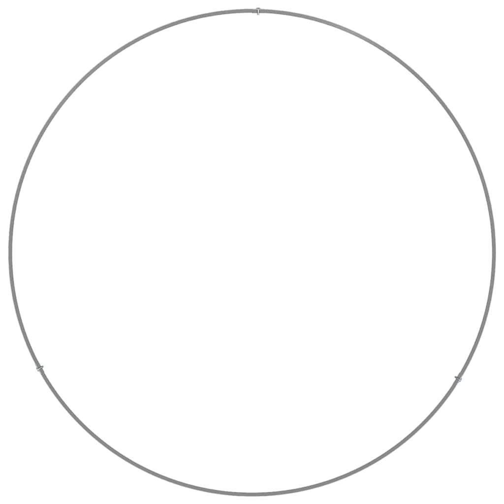 Garden Planter 5 pcs Silver 80 x 80 x 20 cm Galvanised Steel