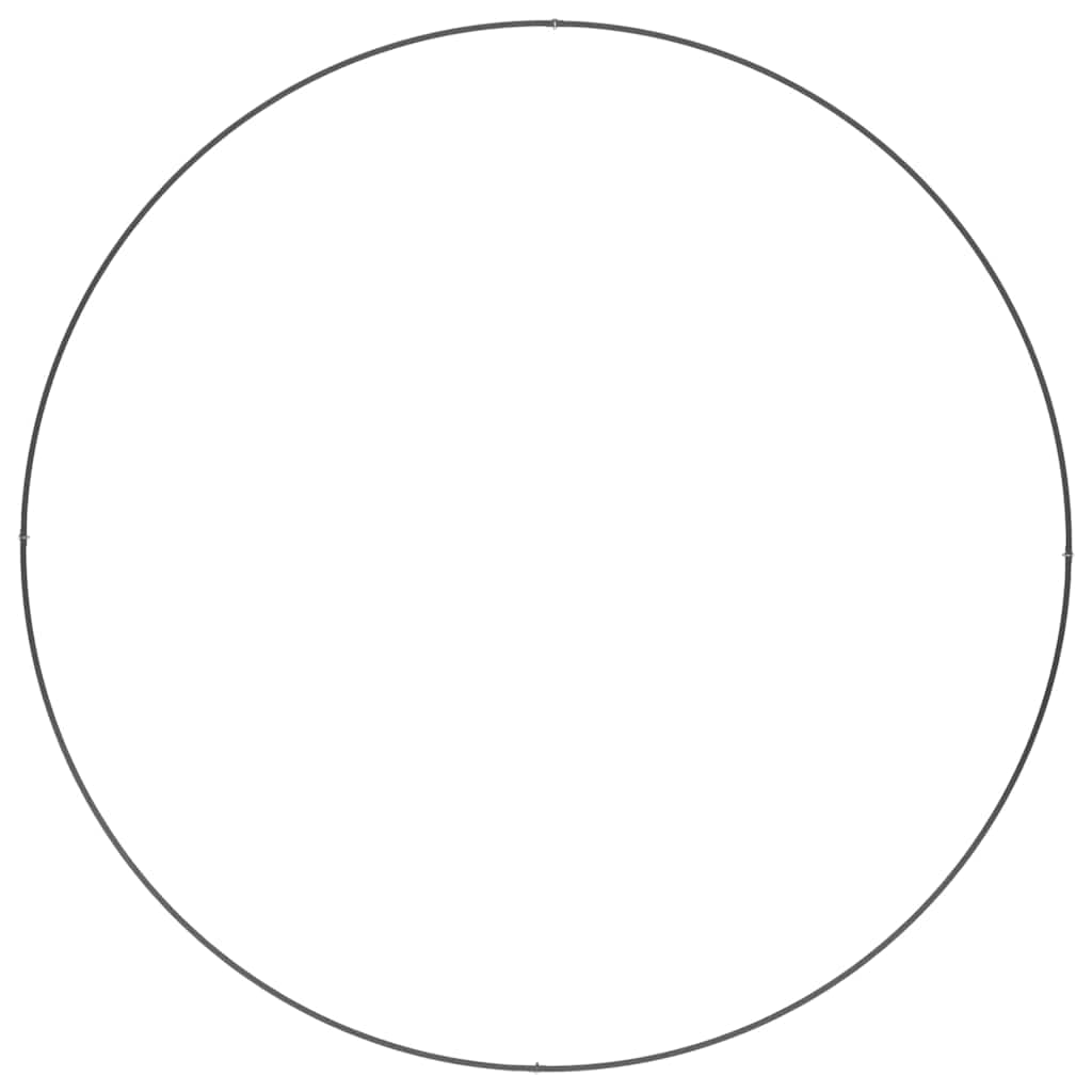 Garden Planter 5 pcs Black 120 x 120 x 20 cm Cold-rolled Steel