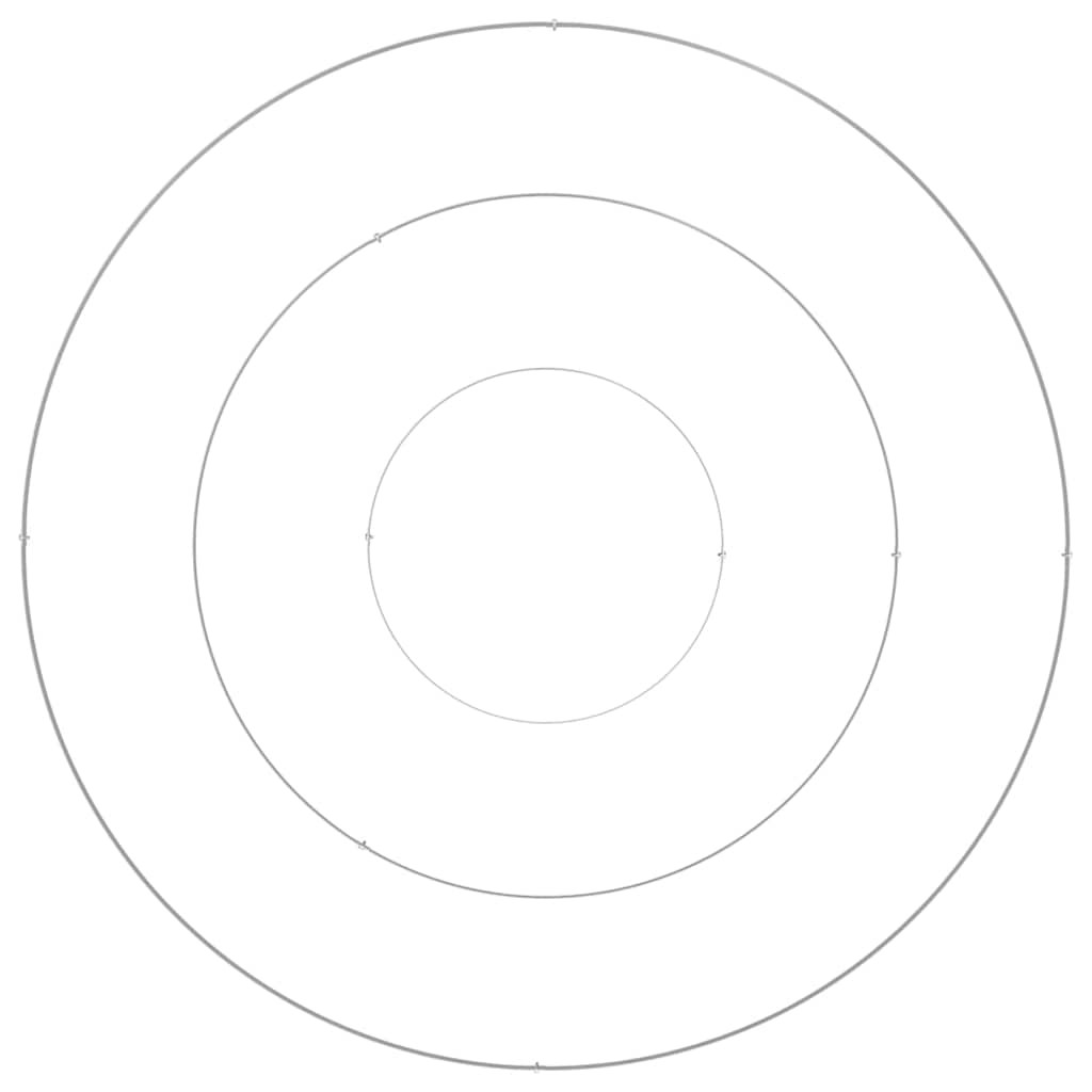 Garden Planter Silver 120 x 120 x 20 cm Stainless Steel