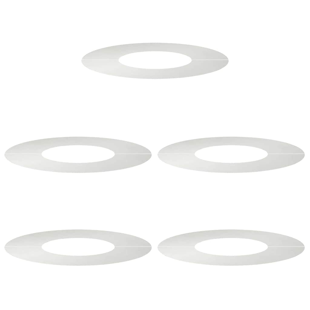 Flat Tree Rings 5 pcs Silver Ø30 / 60 cm Stainless steel