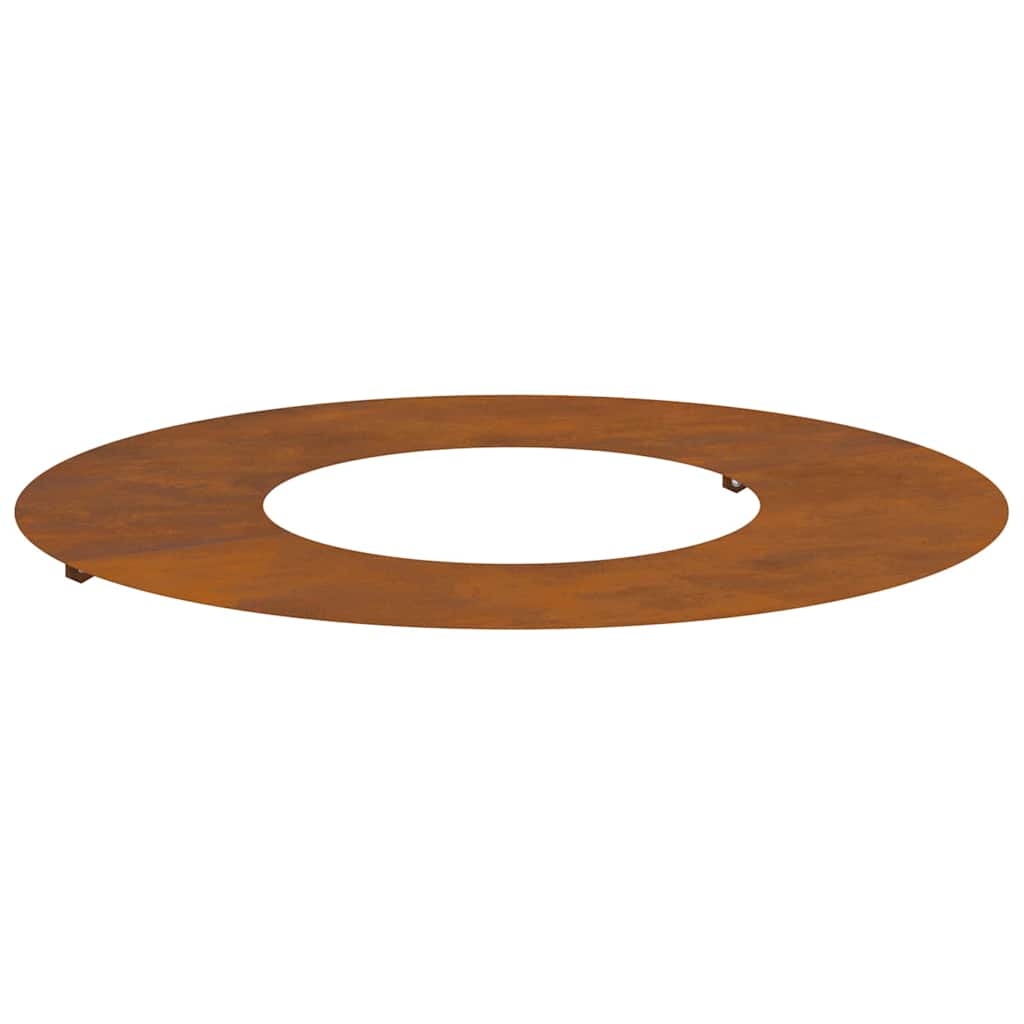 Flat Tree Ring Brown Ø30 / 60 cm Weathering steel