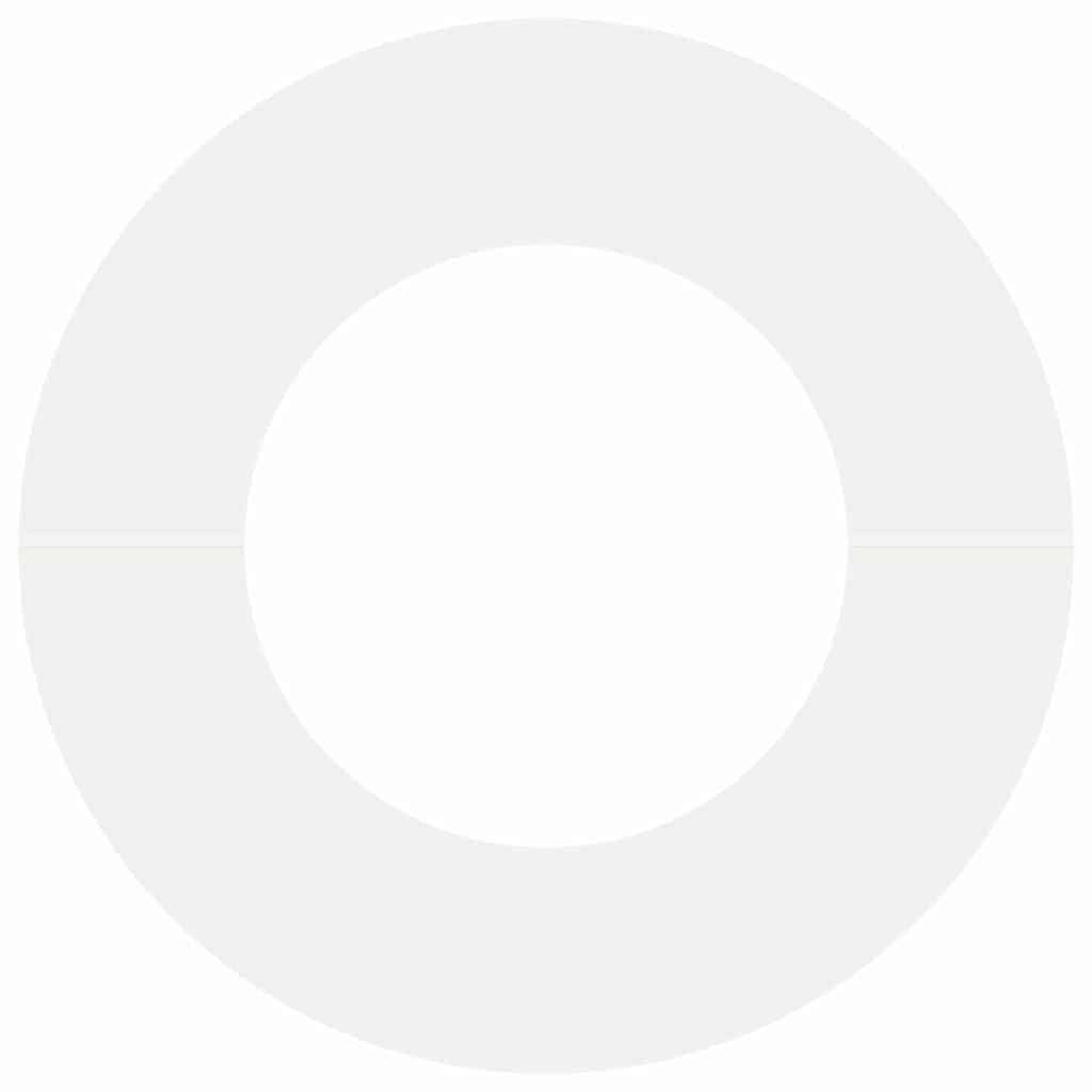 Flat Tree Ring White Ø40 / 70 cm Steel