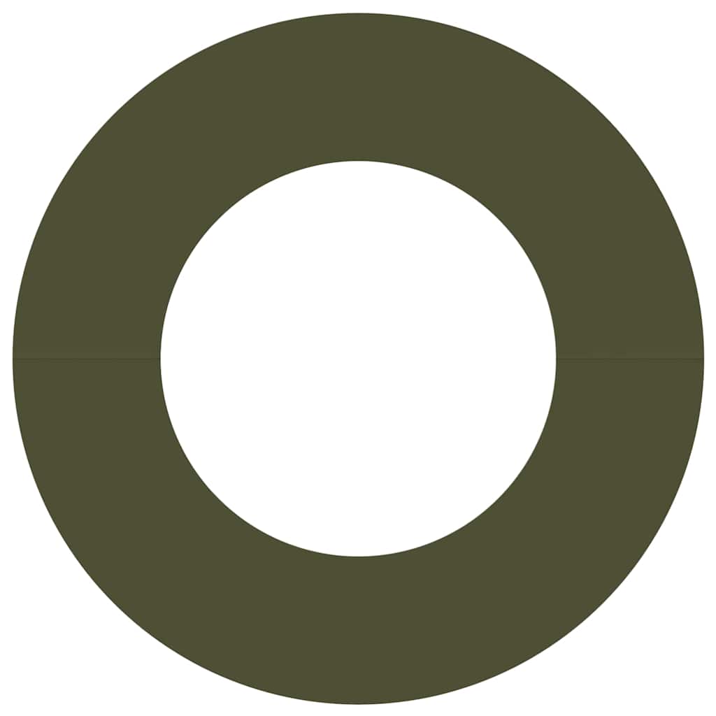 Flat Tree Ring Olive green Ø40 / 70 cm Steel