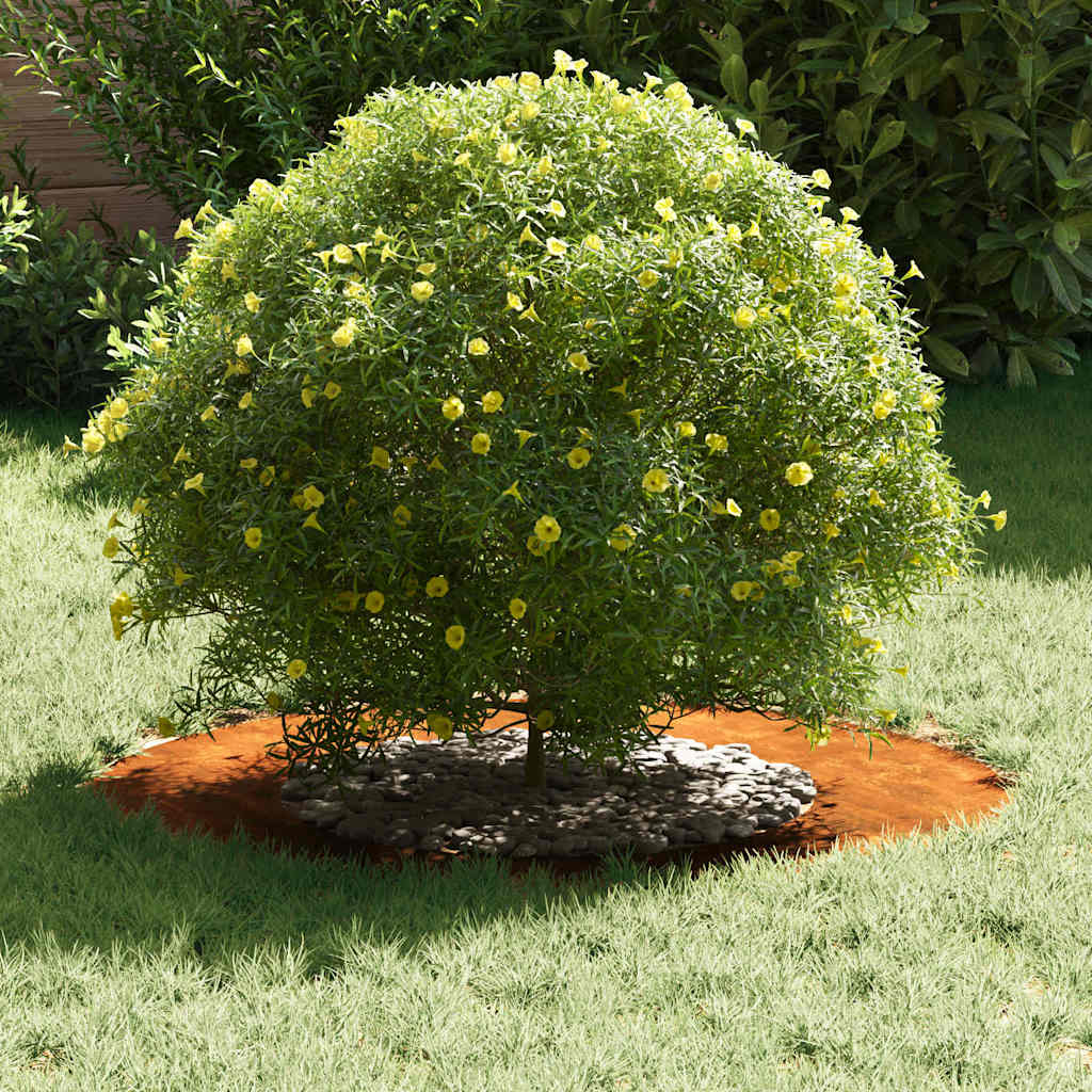 suitable for Flat Tree Ring Brown Ø40 / 70 cm Weathering steel