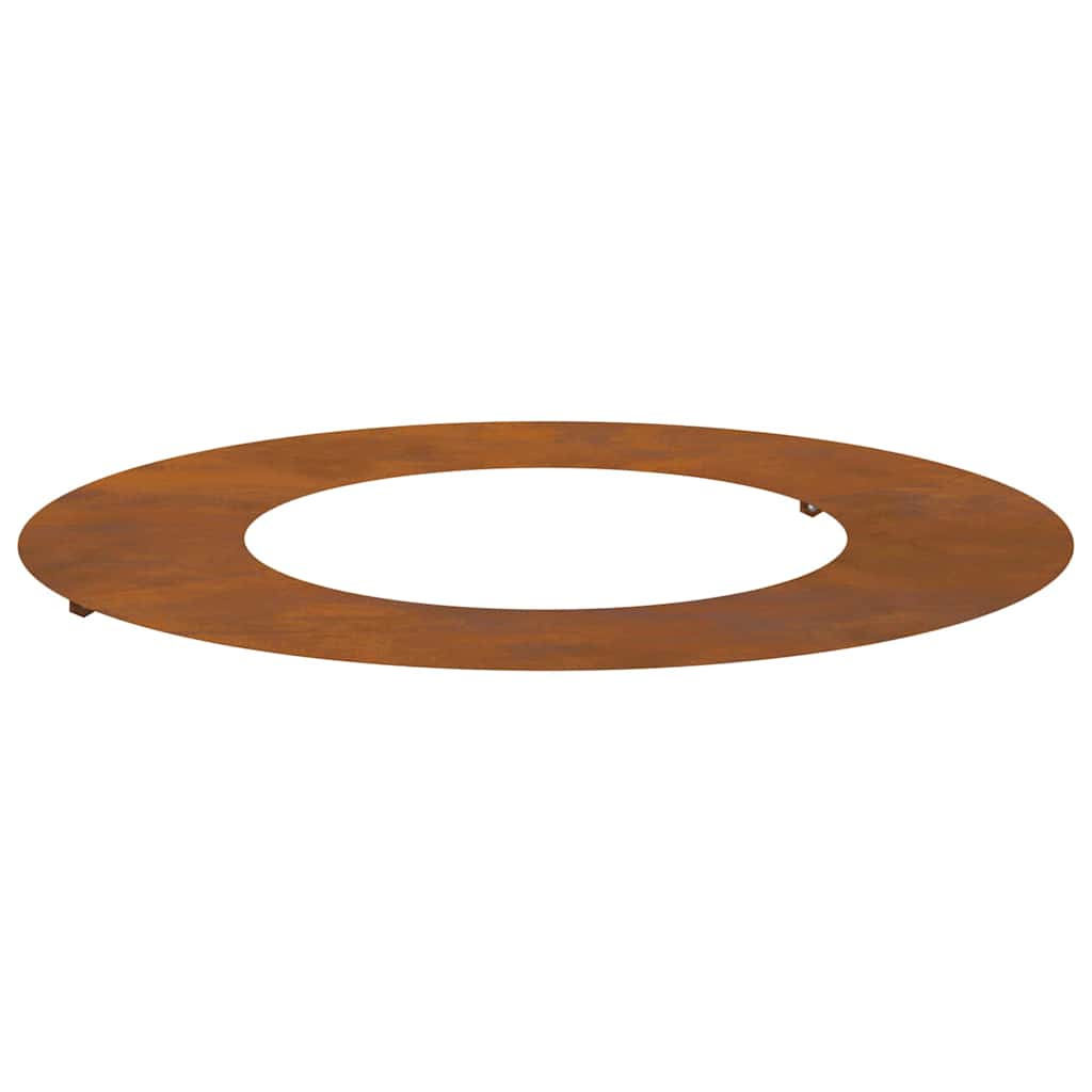 suitable for Flat Tree Ring Brown Ø40 / 70 cm Weathering steel