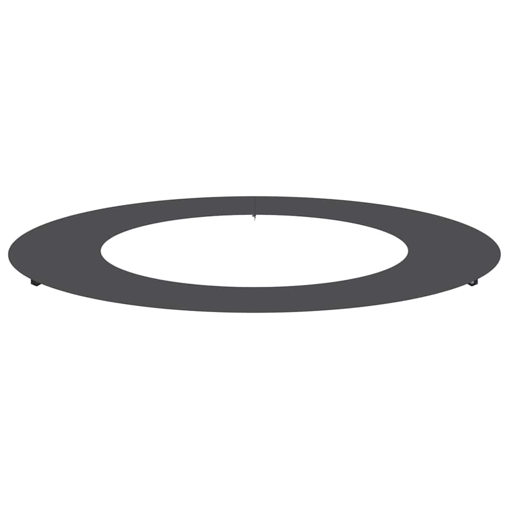 Flat Tree Ring Black Ø50 / 80 cm Steel