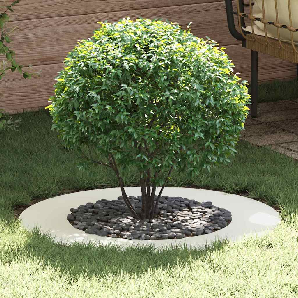 suitable for Flat Tree Rings 5 pcs White Ø50 / 80 cm Steel