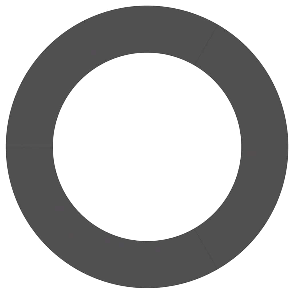 Flat Tree Ring Black Ø60 / 90 cm Steel