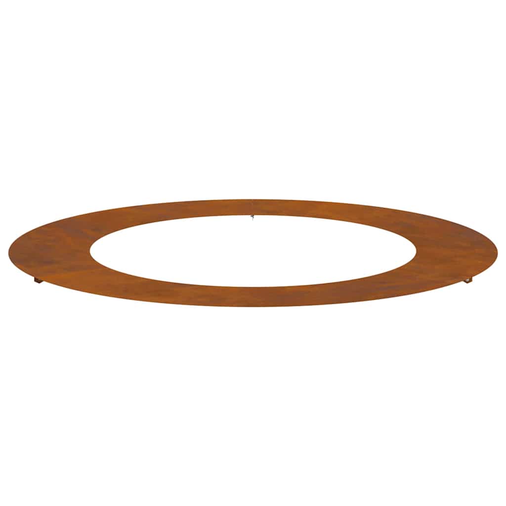 suitable for Flat Tree Ring Brown Ø60 / 90 cm Weathering steel