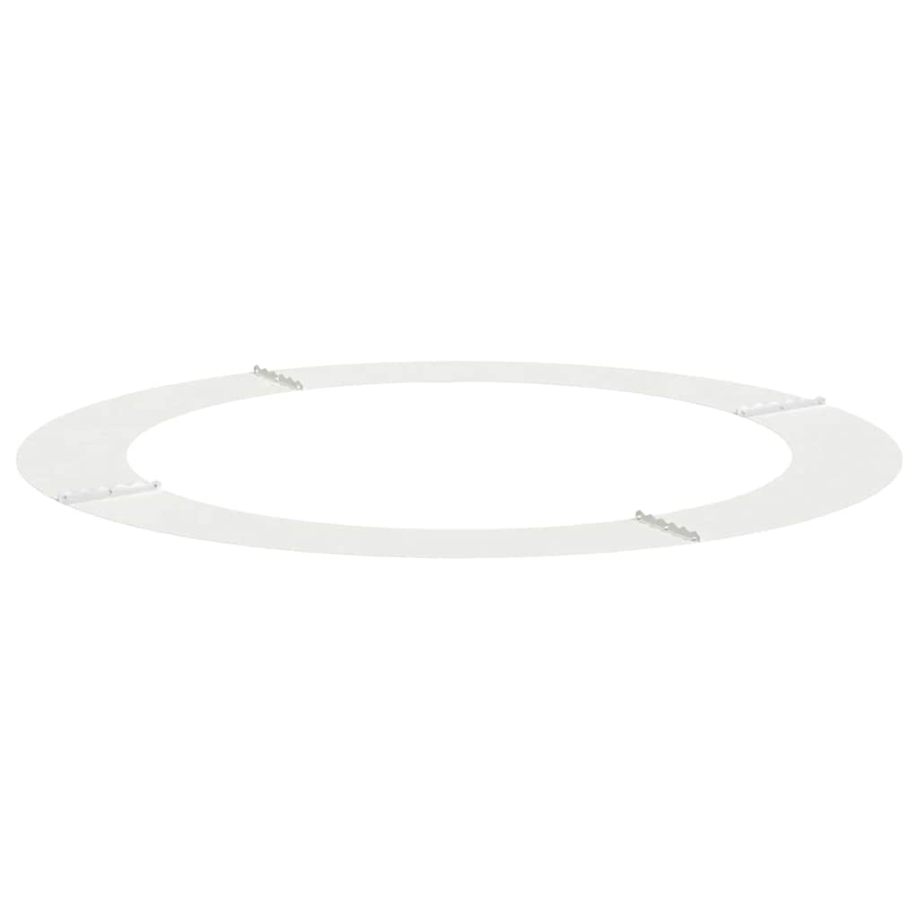 Flat Tree Ring White Ø90 / 120 cm Steel