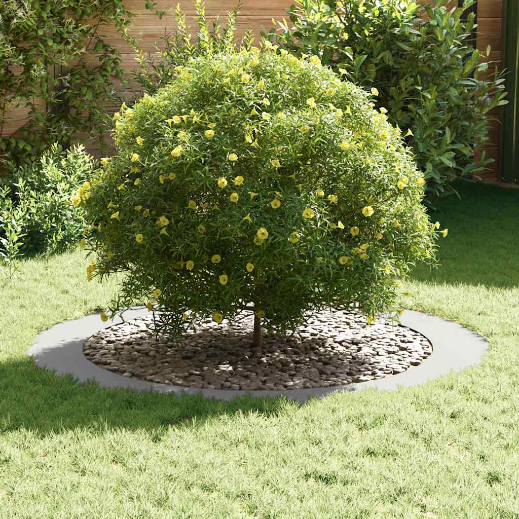 suitable for Flat Tree Rings 5 pcs White Ø90 / 120 cm Steel