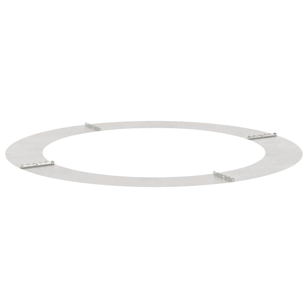 Flat Tree Rings 5 pcs Silver Ø90 / 120 cm Stainless steel