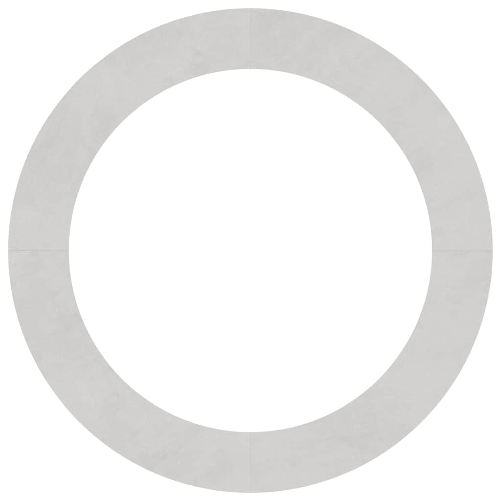 Flat Tree Rings 5 pcs Silver Ø90 / 120 cm Stainless steel