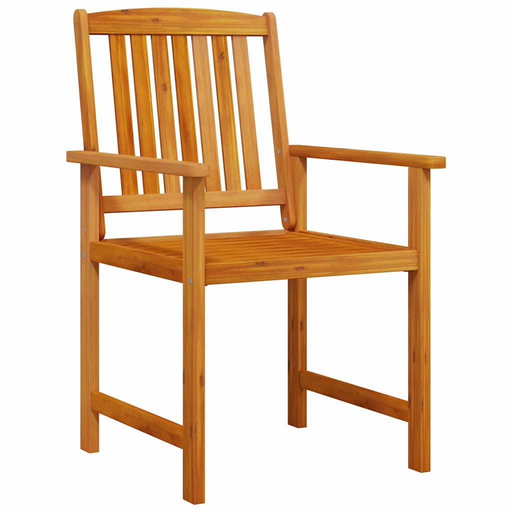 Garden Dining Set 5 pcs Brown Solid Acacia Wood