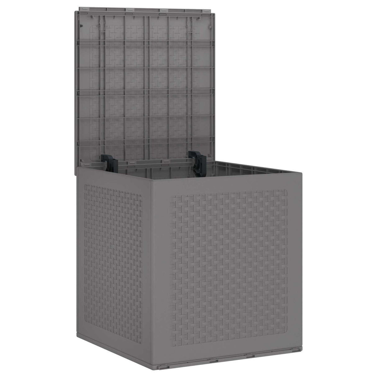Storage Box Light Grey 55 x 53 x 57 cm Polypropylene