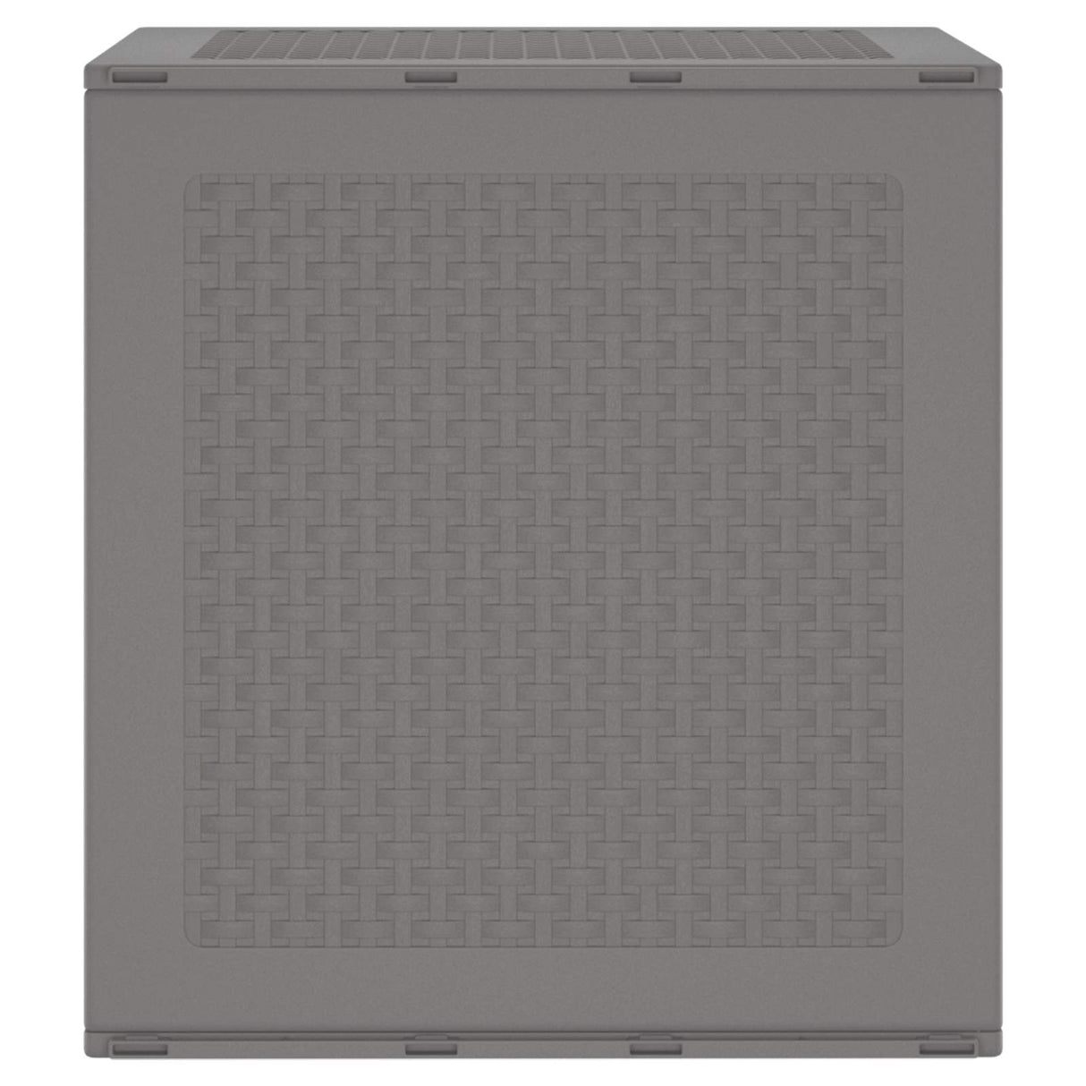 Storage Box Light Grey 55 x 53 x 57 cm Polypropylene