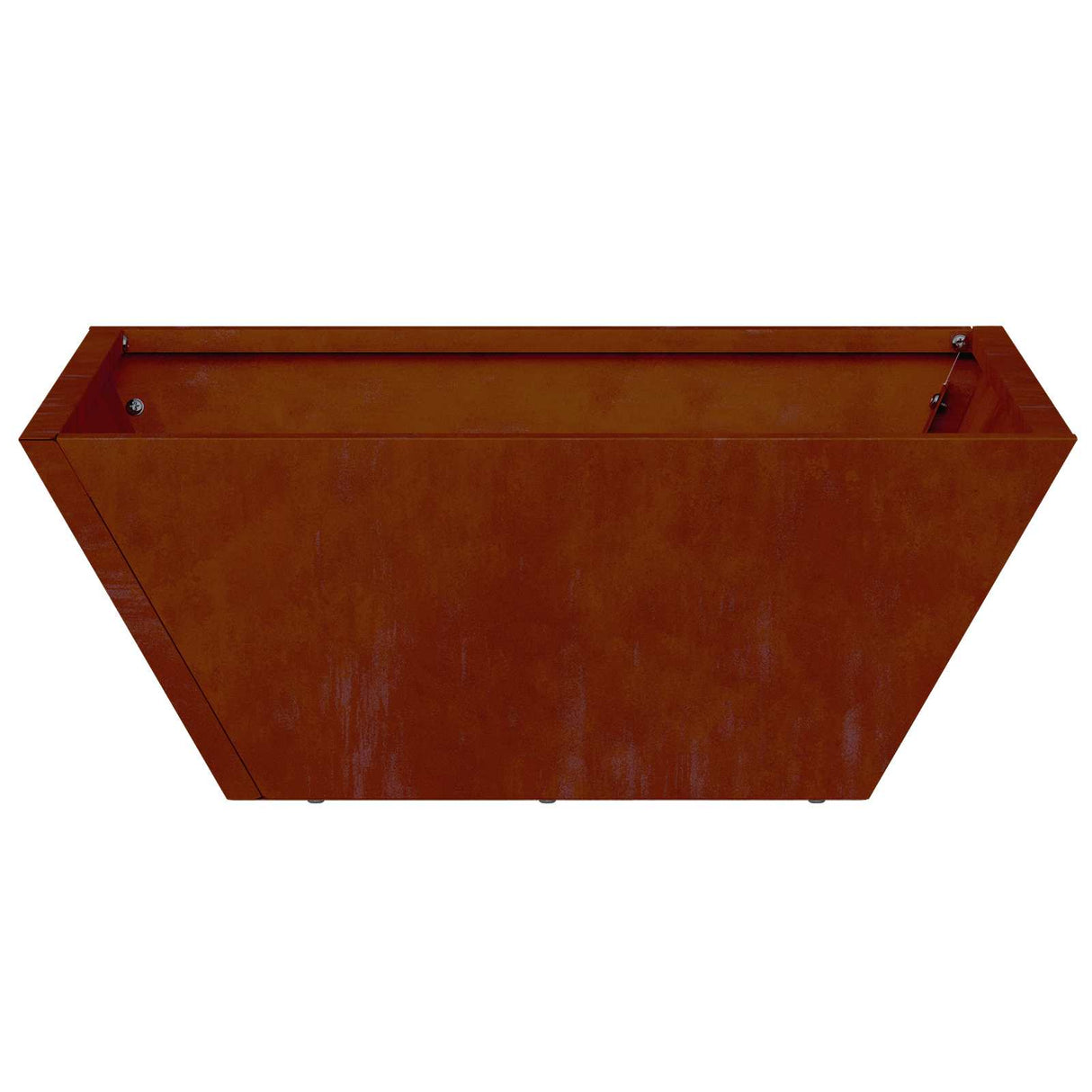 Garden Planter Rusty 40 x 40 x 15 cm Weathering Steel
