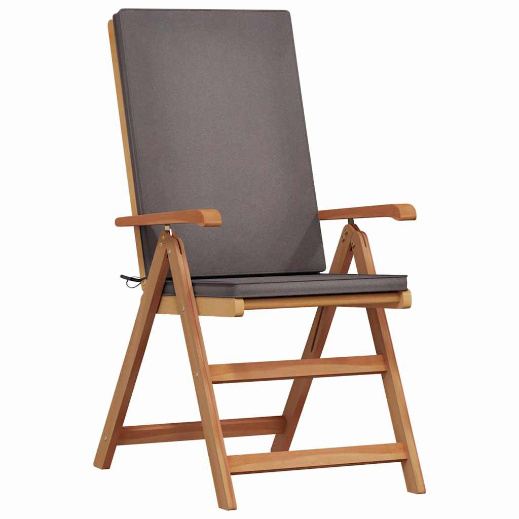 Garden Chair 4 pcs Brown 57 x 71.5 x 104cm Solid Teak wood