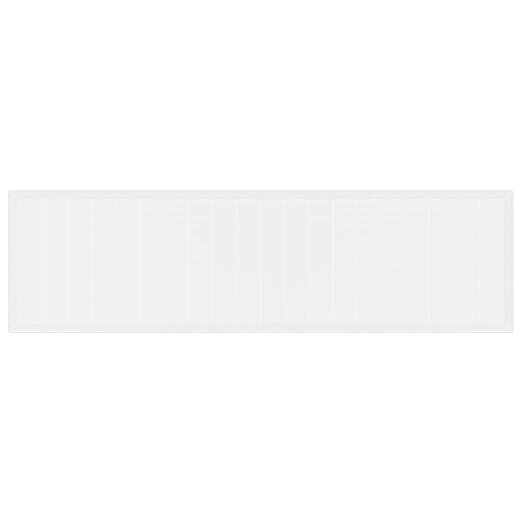 Garden Dining Set 15 pcs White Polt rattan