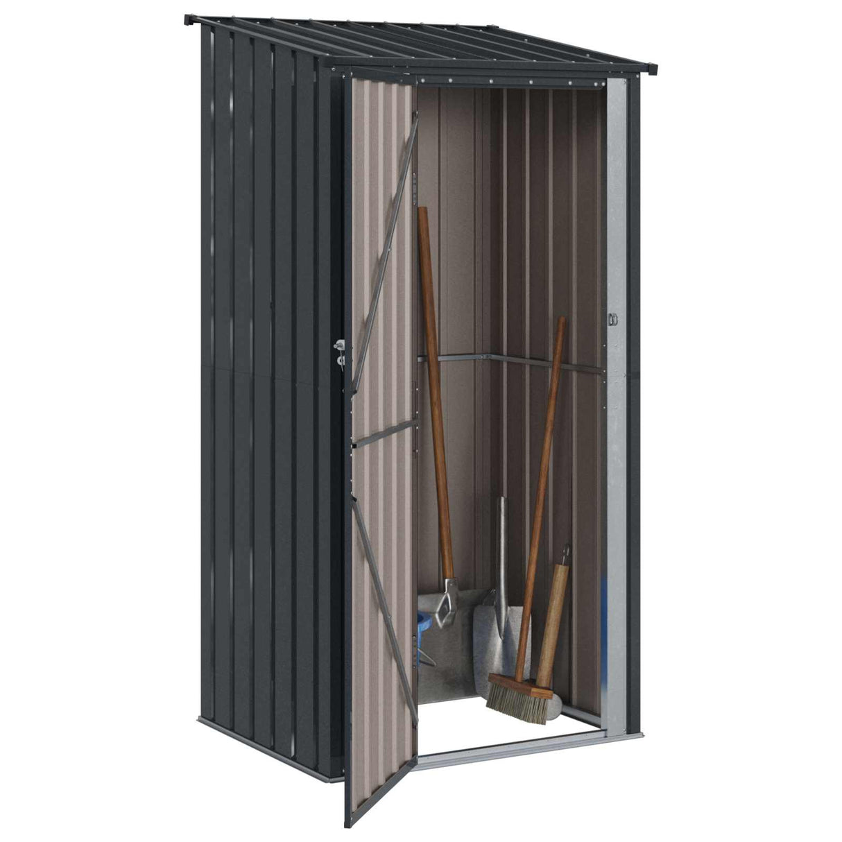 Garden Sheds Anthracite 103 x 86 x 200 cm Metal
