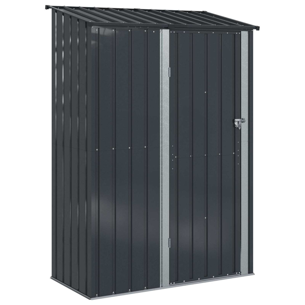 Garden Sheds Anthracite 140.5 x 74 x 200 cm Metal