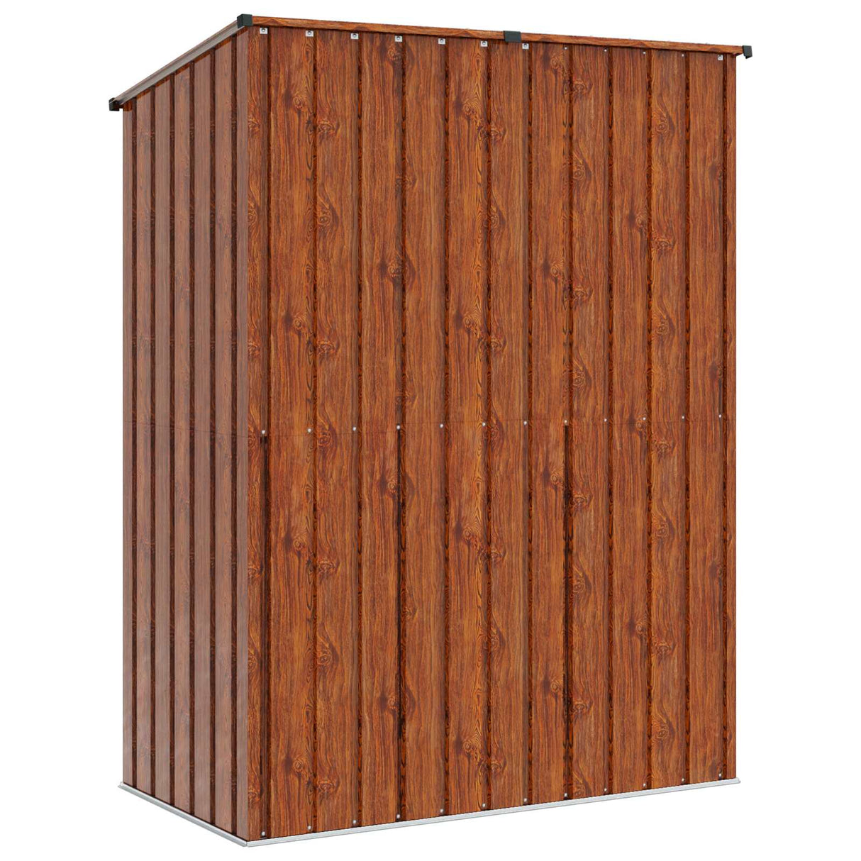 Garden Sheds Brown 153.5 x 86 x 200 cm Metal