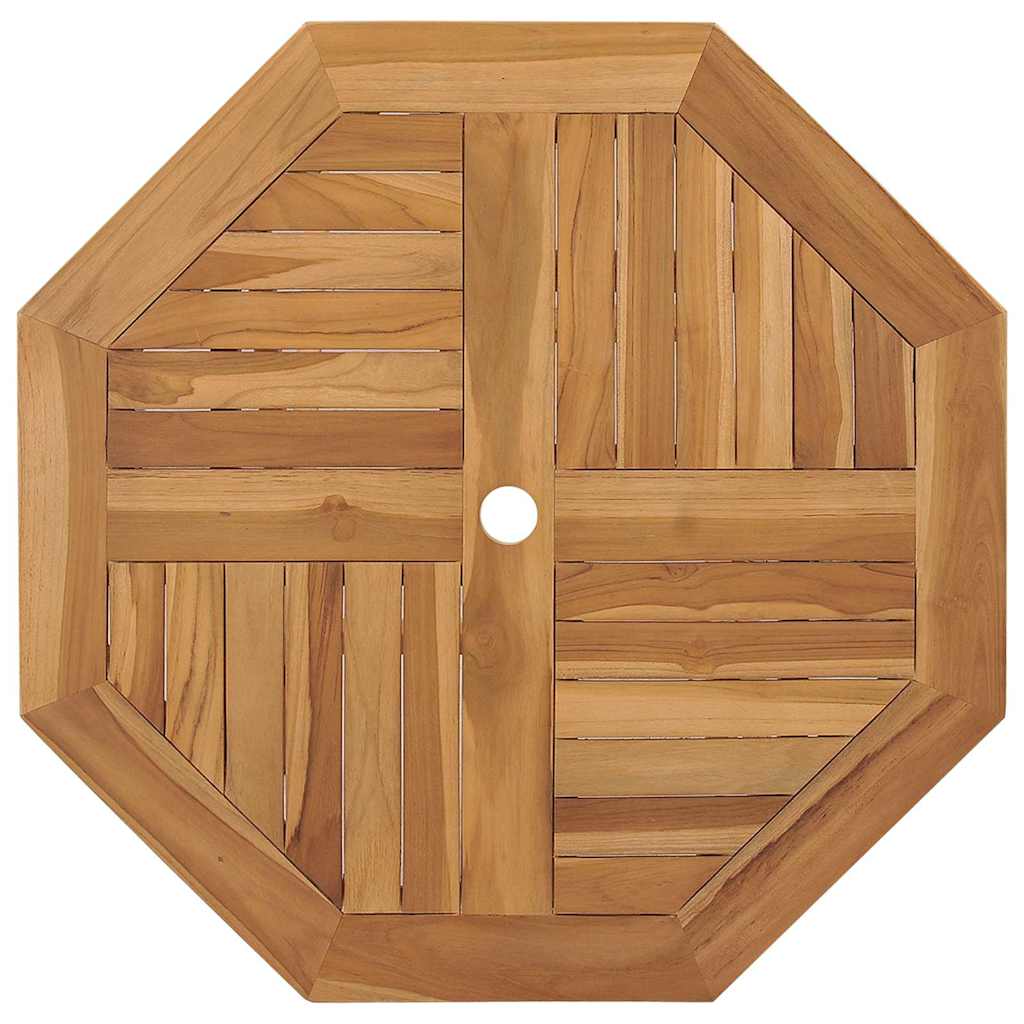 Garden Dining Set 3 pcs Brown Solid teak wood