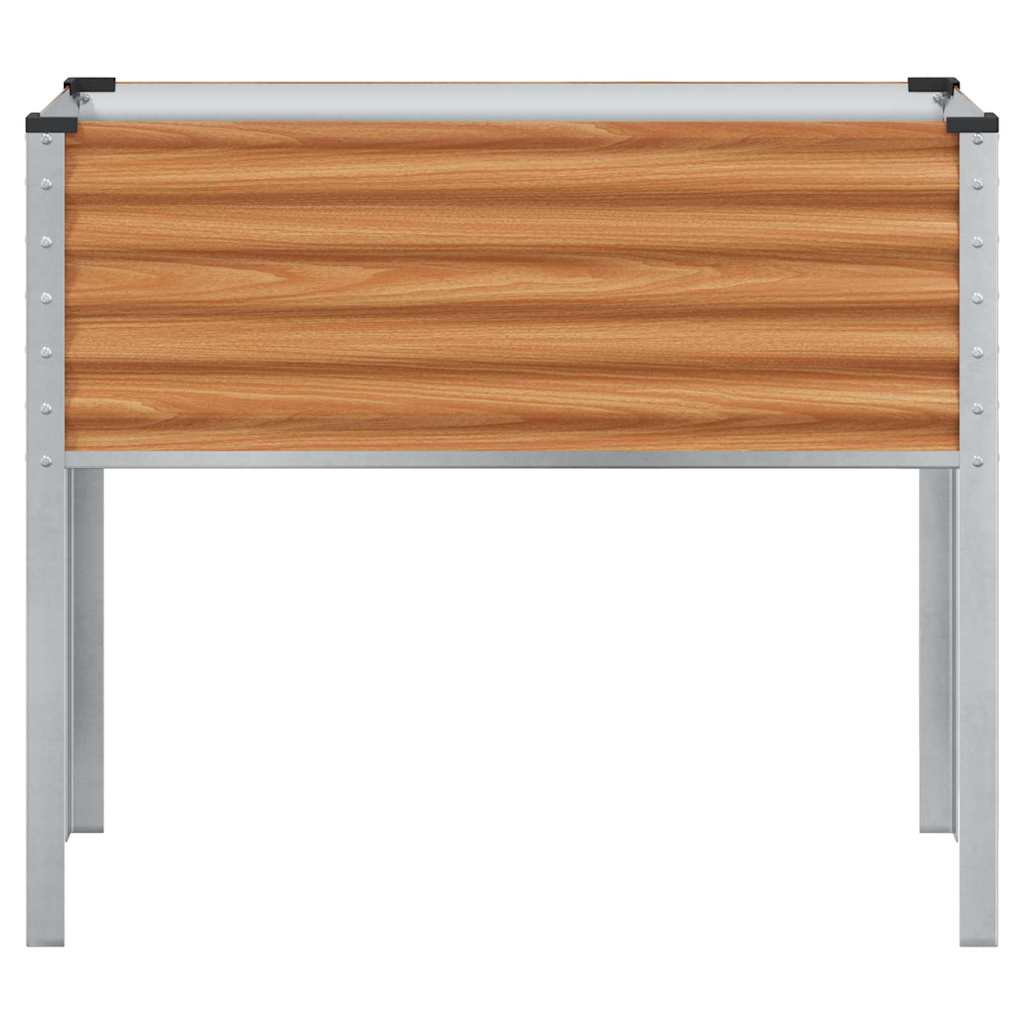 Garden Planter Light Brown 100.5 x 40.5 x 90 cm