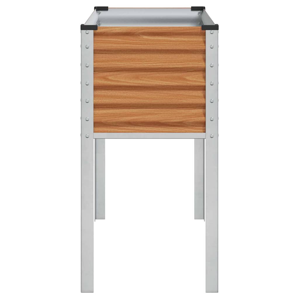 Garden Planter Light Brown 100.5 x 40.5 x 90 cm