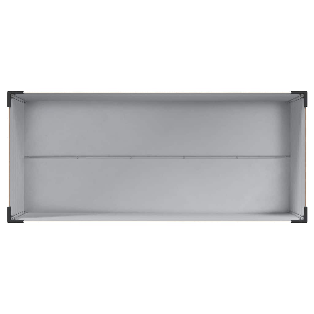 Garden Planter Light Brown 100.5 x 40.5 x 90 cm